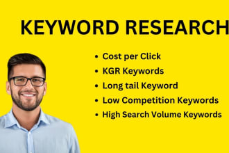do SEO low competition long tail keyword research for top ranking