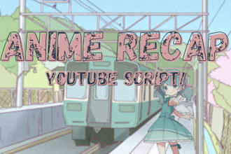 write an isekai anime recap for your channel