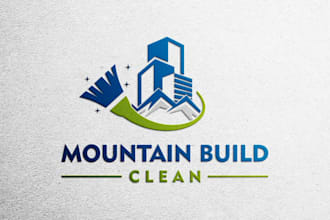 create best quality pressure washing power washing and roof cleaning logo