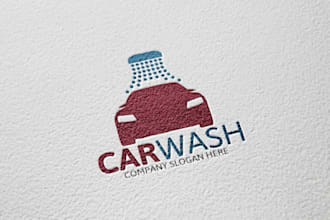 create best quality logo for auto detailing, car wash, dispatching, cargo
