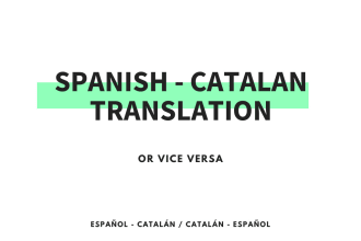 natively translate spanish to catalan or vice versa