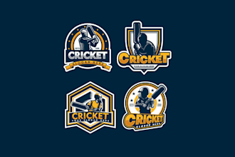 create best quality sports, football, soccer, cricket, esports logo badge design