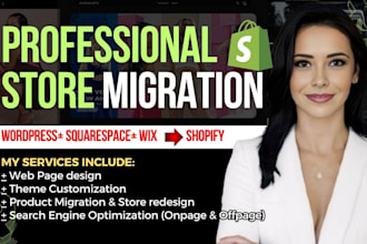 migrate wix to shopify esty woo commerce wordpresss squarespace to shopify