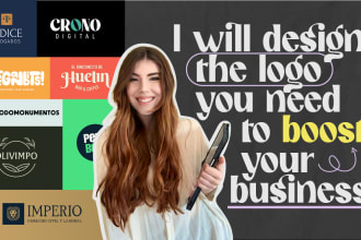 design a unique and memorable logo for your brand