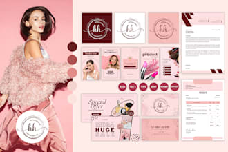design a signature logo design, brand identity and branding kit