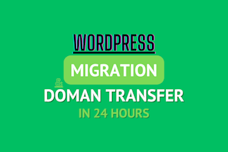domain transfer, clone wordpress, transfer website, migrate hosting