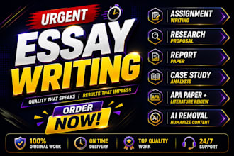 do urgent essay writing as an essay writer expert