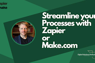 create, repair or consult with zapier or make