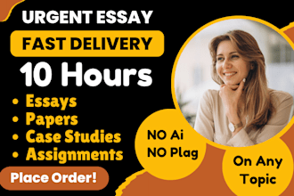 do urgent essay writing as an essay writer