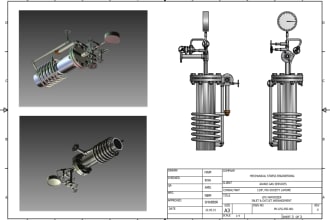 create 3d model in solidworks and inventor and rendering