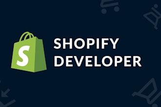 be your shopify theme developer or build a dropshipping store