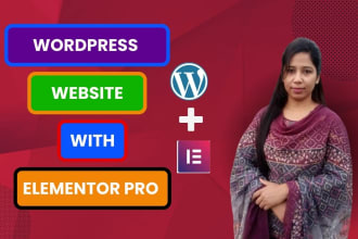 design a duplicate, clone website, responsive with a website using elementor pro