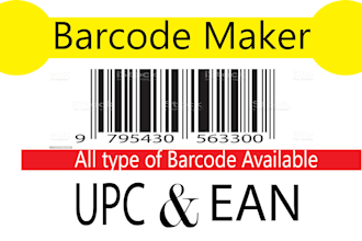 do amazon ebay listing or generate barcode