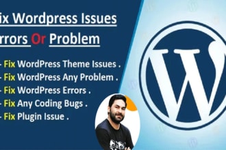 fix wordpress and PHP errors issues and customization