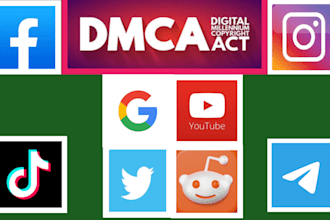 remove copyright and onlyfans content facebook,google,tiktok,reddit, yt by dmca