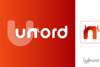 design unique text based logo