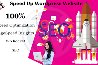 optimize wordpress speed and SEO using wp rocket for high pagespeed score