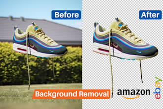 do product background removal, clipping path, photo editing and image resize