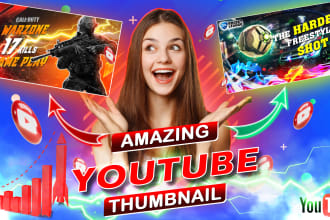 do unique and amazing thumbnails for your video