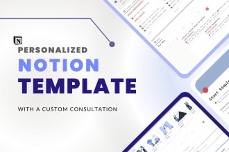 design your personal notion template and build a second brain