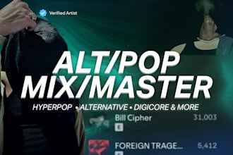mix and master your pop or alternative vocals