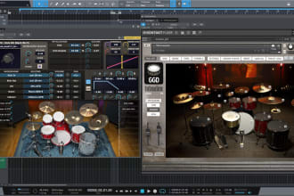 program realistic drums for your song