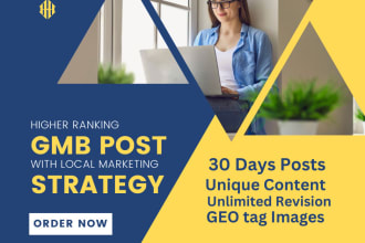 do gmb post with ai chat gpt content for higher ranking