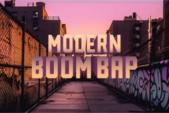produce a modern boom bap beat that will break your neck from head nodding