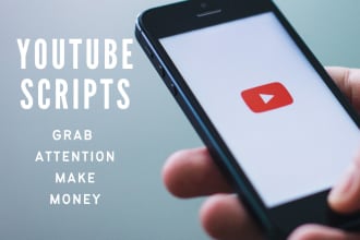 write a youtube scripts that grabs and holds attention