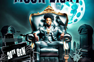 design single cover art album cover art or mixtape cover etc