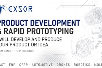 do rapid prototyping, product development, consultancy and manufacturing