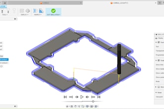 design 3d model , g code for cnc milling