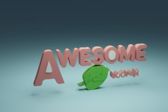 convert 2d logo to 3d ready stl file for 3d printing with renders