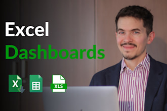 make dashboards in excel and google sheets