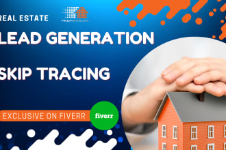 do real estate lead generation with skip trace