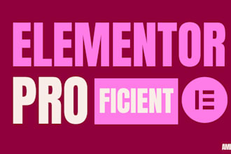 design wordpress business website as an elementor pro expert