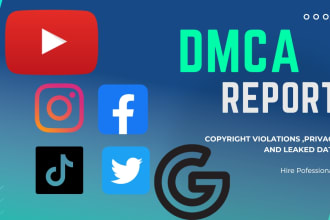 send dmca takedown notices to remove infringing content