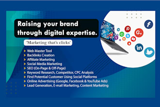 enhance your online presence as an expert digital marketer