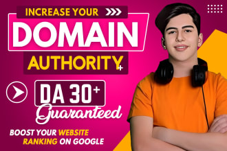 increase domain authority, moz da, increase da,  with authority backlinks