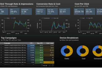 create google data studio dashboard and report