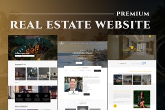 design real estate idx website for agent, realtor, and broker