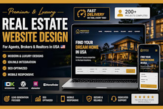design real estate idx website for agent, realtor, and broker