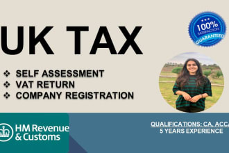 prepare your UK self assessment tax return for hmrc