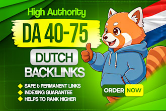 build high authority dofollow netherland dutch backlinks for local seo