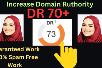 increase ahrefs domain rating DR 0 to 80 plus dofollow links