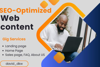 write captivating and quality content for your website