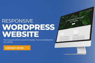 build responsive wordpress website design
