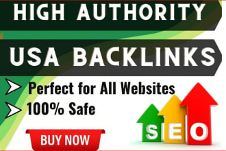 create USA referring domain SEO backlinks for website ranking