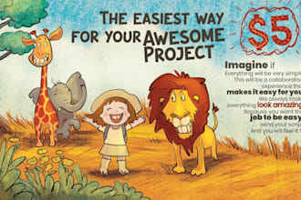 draw children book illustration