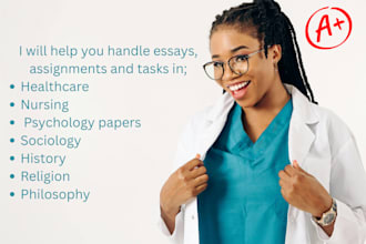 handle healthcare, nursing and psychology papers and essays